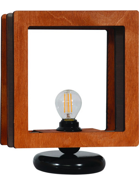 ARlight TLA389 Πορτατίφ E14 Καφέ Μαύρο Π20xΥ27cm