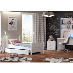 Casakids Συρτάρια Τροχηλατά Σετ για Κρεβάτι Cosy 2τμχ