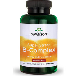 Swanson Super Stress B-Complex 100 Κάψουλες