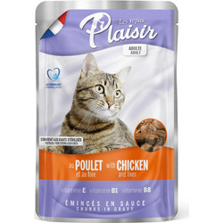 Plaisir Pouch Sterilised Κοτόπουλο 100gr