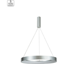 Home Lighting Amaya SE LED 60 Κρεμαστό Φωτιστικό Οροφής Μονόφωτο LED 77-8144 Nickel Mat