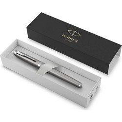 Πένα Parker IM Essential Stainless Steel - Metal Silver - Χρώμα γραφής Μπλε 1159.5001.08