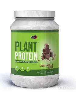Pure Nutrition Plant Chocolate Φυτική Πρωτεΐνη Γράμμωσης Χωρίς Λακτόζη & Γλουτένη 454gr