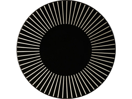 Πιάτο Φαγητού Ρηχό (Φ27) S-D Black Sun 140696