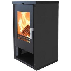 Verso Theia 9KW Black Ατσάλινη Ξυλόσομπα 9kW