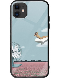 Θήκη Where The Wind Takes Me iPhone 11 Groove TPU (Tempered Glass και TPU)
