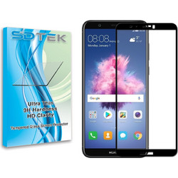 Tempered Glass 9H Για Huawei P SMART 2018 Full Cover Glue Προστατευτικό Οθόνης Mαύρο