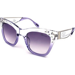 Blumarine SBM767S 0M94 Γυναικεία Γυαλιά Ηλίου Πεταλούδα Κοκάλινα Μωβ με Μωβ Degradee Φακό