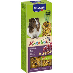Vitakraft Kracker Guinea Pig with Grape & Nuts 2τμχ 112gr