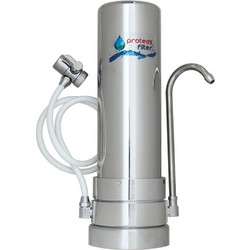 Proteas Filter 10" Μονό Φίλτρο Νερού Άνω Πάγκου 1/4"-1/4" με Βρυσάκι Inox EW-012-0200