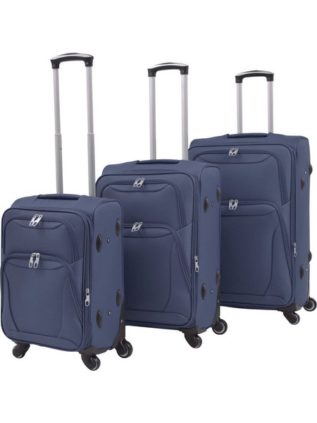 vidaXL 91317 Σετ Βαλίτσες 3τμχ Navy Μπλε