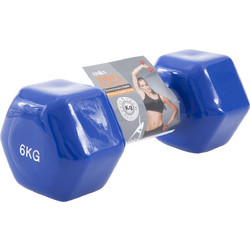 Amila 44120 Blue Βαράκι Εξάγωνo Βινυλίου 6kg