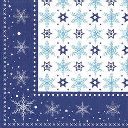 SUSY ΧΑΡΤΟΠΕΤΣΕΤΕΣ 16ΤΕΜ ICE CRYSTAL ΜΠΛΕ