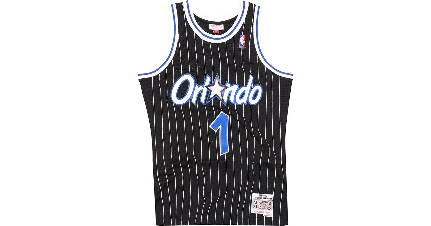 Mitchell & Ness Orlando Magic - Anfernee Hardaway Jersey Black  SMJYGS18190-OMA94AHA