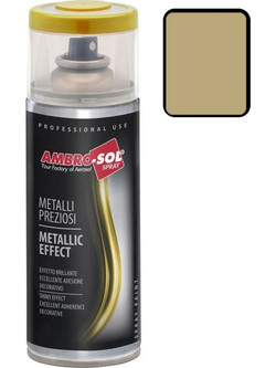 Ambro-Sol Mirror Effect Σπρέι Βαφής Χρυσό Καθρέπτη Gloss 400ml