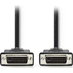 NEDIS CCGP32001BK20 Καλώδιο DVI-D Dual αρσ. - DVI-D Dual αρσ. 2m