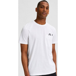 Neck Tee Selected Λευκό