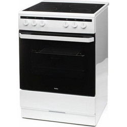 Amica 6018CE2.20EW Κουζίνα Ηλεκτρική 62lt με Κεραμικές Εστίες 60cm