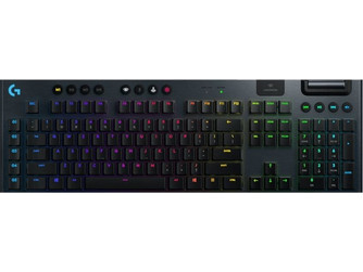 Logitech G915 Lightspeed Ασύρματο Μηχανικό Gaming Πληκτρολόγιο με GL Tactile Διακόπτες RGB Black