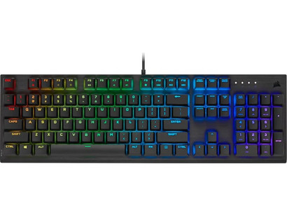 Corsair K60 Pro Μηχανικό Gaming Πληκτρολόγιο με Cherry Viola Διακόπτες RGB Black