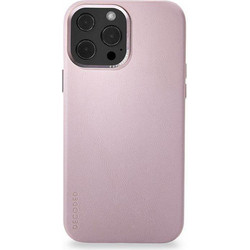Θήκη Decoded Γνήσια Δερμάτινη Back COVER για Apple iPhone 13 Pro 6.1 - ΡΟΖ - D22IPO61PBC6PPK