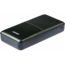 Grixx Power Bank 15000mAh με 2 Θύρες USB-A Black