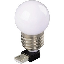 Μίνι Λάμπα Hama Bulb Light 12148 - USB - Λευκό