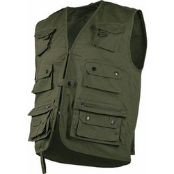Mil-Tec Hunting and Fishing Vest - Olive