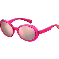 Polaroid Eyewear Παιδικά Γυαλιά Ηλίου με Καθρέπτη Ροζ PLD8033/S MU1/0J