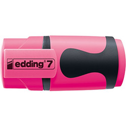 Μαρκαδόρος υπογραμμίσεως Edding 7/69 mini ροζ φωφοριζέ (4-7-10069)