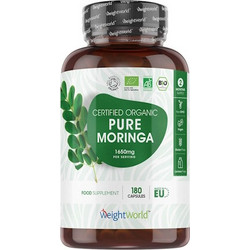 WeightWorld Pure Moringa 1650mg 180 Κάψουλες