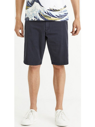 Celio Ανδρική Βερμούδα Chino Navy Μπλε ROSLACK2BM