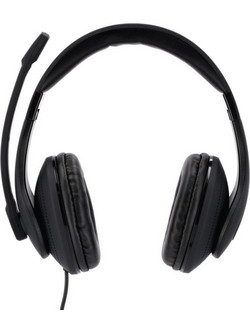 Hama HS-P200 Over Ear Ακουστικά Υπολογιστή με Μικρόφωνο & 3.5mm Jack