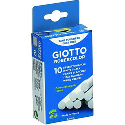 Giotto Πλαστική Κιμωλία Λευκή-10Τμχ (536800)