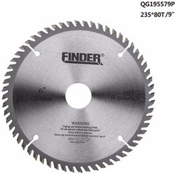 Δίσκος Κοπής Ξύλου - tct - Finder - 9mm - 235-80 - 195579