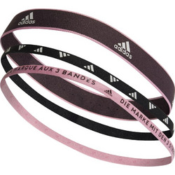 adidas Performance Training Headbands 3 Per Pack HM6675 Μαύρο Ροζ