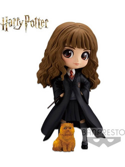 Banpresto Harry Potter Q Posket Hermione Granger With Crookshanks 14cm 16651
