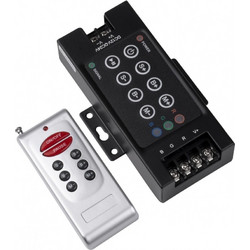 GloboStar 73405 Ασύρματος LED RGB Controller με Χειριστήριο RF 12v (360w) - 24v (720w) DC