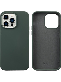 Idol 1991 Velvet Elite Back Cover Green (iPhone 14 Pro Max)