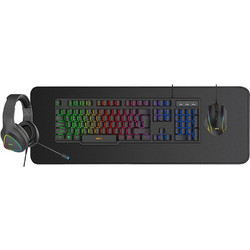 NOD Platoon Gaming Πληκτρολόγιο RGB Black