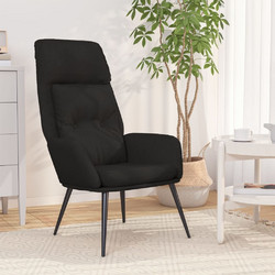 vidaXL Πολυθρόνα Relax Μαύρη 341283
