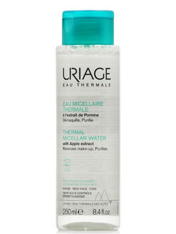 Uriage Thermale Micellar Water Ντεμακιγιάζ για Λιπαρή Επιδερμίδα 250ml