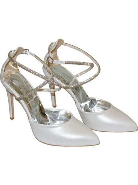 Pamela Lou bridal evening pumps