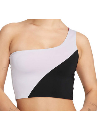 Nike Αθλητικό Γυναικείο Μαγιό Bikini Set Μαύρο Άσπρο NESSC259-001
