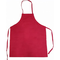 Ποδιά υφασμάτινη με πέτο 75x90cm Joli 006.012 Κόκκινο