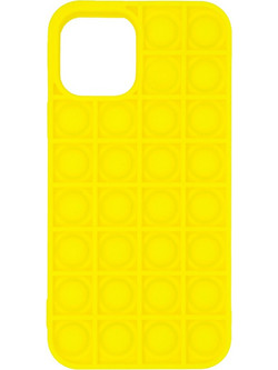 Ancus TPU Pop It Back Cover Yellow (iPhone 12 / 12 Pro)