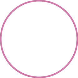 Amila Χούλα-Χουπ 60cm - Φ18mm - 155gr. Ροζ - 48167