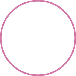 Amila Χούλα-Χουπ 76cm - Φ18mm - 185gr. Ροζ - 48161
