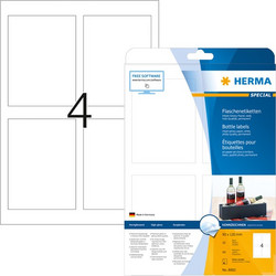 Αυτοκόλλητες Ετικέτες Herma 90x120 10-Sheets (8882)