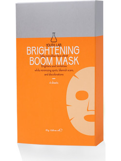 Youth Lab Vit C Brightening Boom Sheet Μάσκα Προσώπου για Ενυδάτωση 4τμχ